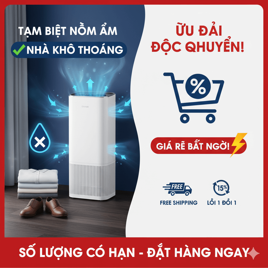 TẠM BIỆT NỒM ẨM: NHÀ KHÔ THOÁNG, CHẲNG LO CHI PHÍ!